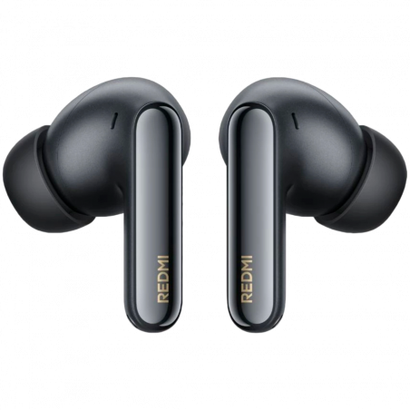 Căști Xiaomi Redmi Buds 8 Pro M2535E1 Obsidian Black, 8 ore, Bluetooth 5.4, IP54, ANC până la 55 dB, reducere a zgomotului cu AI, Hi-Res Audio/LDAC, Dolby Audio, Negru