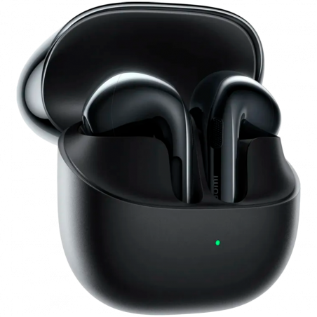 Căști Xiaomi Buds 6 M2540E1, 6 ore, Bluetooth 5.4, Hi-Res, aptX Lossless, reducere a zgomotului cu AI, ANC, sunet la 360°, IP54, negru grafit