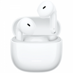 Căști Xiaomi Redmi Buds 8 Active M2537E1, 7 ore, Bluetooth 5.4, IP54, difuzor cu membrană din titan, reducere a zgomotului cu AI, încărcare rapidă, alb