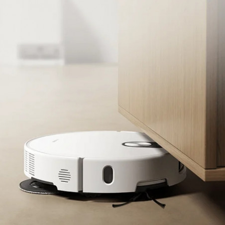 Aspirator robot Xiaomi Robot Vacuum 5 EU OV31GL, 55 W, 20000 Pa, 140 min, recunoaștere AI, stație automată de spălare și uscare, navigație laser dToF, apă caldă 80 °C, alb