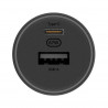 Încărcător auto Xiaomi Mi BHR6814GL, 67 W, 2 porturi de încărcare, indicator LED, negru
