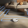 Aspirator robot Xiaomi Robot Vacuum 5 Pro EU OV21GL, 55 W, 20000 Pa, 140 min, cameră triplă AI de 5 MP cu funcție de recunoaștere, stație automată de spălare și uscare, navigație dToF retractabilă, apă la 80 °C, alb
