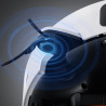 Aspirator robot Xiaomi Robot Vacuum 5 Pro EU OV21GL, 55 W, 20000 Pa, 140 min, cameră triplă AI de 5 MP cu funcție de recunoaștere, stație automată de spălare și uscare, navigație dToF retractabilă, apă la 80 °C, alb