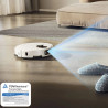 Aspirator robot Xiaomi Robot Vacuum 5 Pro EU OV21GL, 55 W, 20000 Pa, 140 min, cameră triplă AI de 5 MP cu funcție de recunoaștere, stație automată de spălare și uscare, navigație dToF retractabilă, apă la 80 °C, alb
