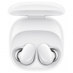 Căști fără fir Xiaomi Redmi Buds 6 Play BHR8773GL, 7,5 ore, rază de acțiune de 10 m, Bluetooth 5.4, IPX4, alb