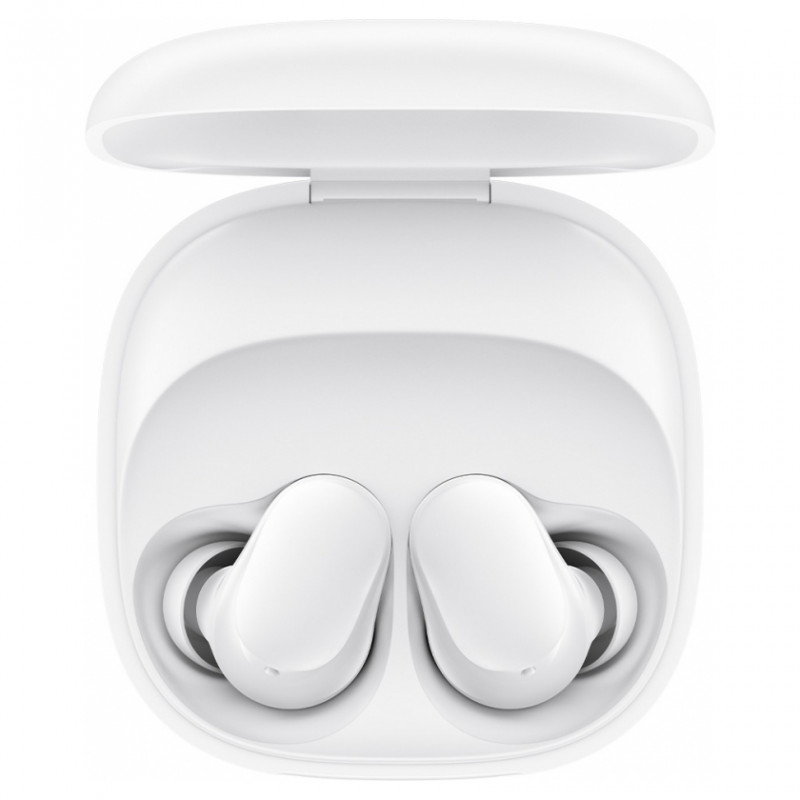 Căști fără fir Xiaomi Redmi Buds 6 Play BHR8773GL, 7,5 ore, rază de acțiune de 10 m, Bluetooth 5.4, IPX4, alb