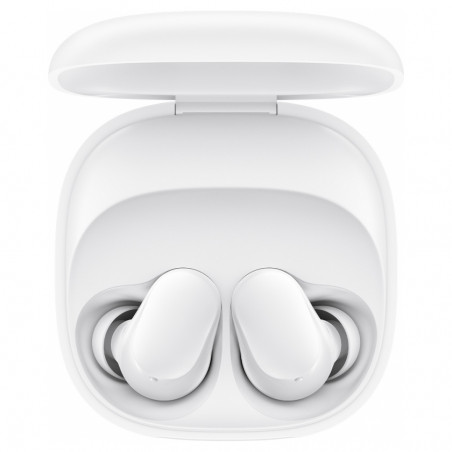 Căști fără fir Xiaomi Redmi Buds 6 Play BHR8773GL, 7,5 ore, rază de acțiune de 10 m, Bluetooth 5.4, IPX4, alb