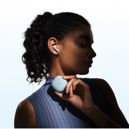 Căști Xiaomi Redmi Buds 8 Active M2537E1, 7 ore, Bluetooth 5.4, IP54, difuzor cu membrană din titan, reducere a zgomotului cu AI, încărcare rapidă, alb