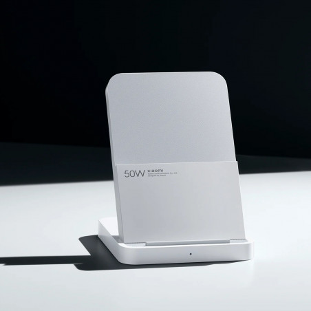 Încărcător wireless Xiaomi BHR7560GL, 50 W HyperCharge, USB-C, încărcare sigură, alb