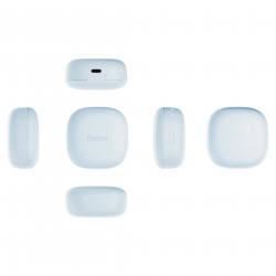 Căști fără fir Xiaomi Redmi Buds 6 Play BHR9283GL, 7,5 ore, rază de acțiune de 10 m, Bluetooth 5.4, IPX4, albastru