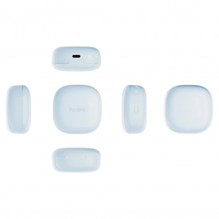 Căști fără fir Xiaomi Redmi Buds 6 Play BHR9283GL, 7,5 ore, rază de acțiune de 10 m, Bluetooth 5.4, IPX4, albastru