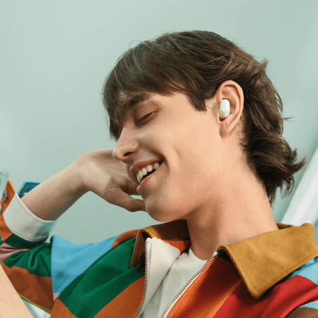 Căști fără fir Xiaomi Redmi Buds 6 Play BHR9283GL, 7,5 ore, rază de acțiune de 10 m, Bluetooth 5.4, IPX4, albastru