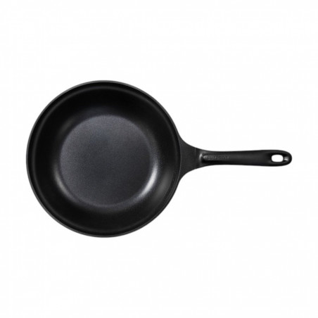 Tigaie wok BUYDEEM CP102-CG, 30 cm, antiaderentă, fără PFOA, supapă de abur, compatibilă cu plitele cu inducție, verde