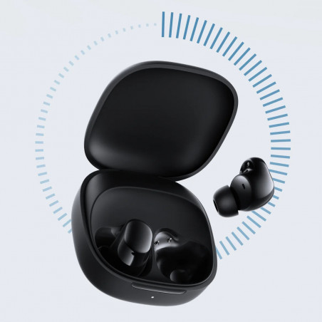 Căști fără fir Xiaomi Redmi Buds 6 Play BHR8773GL, 7,5 ore, rază de acțiune de 10 m, Bluetooth 5.4, IPX4, alb