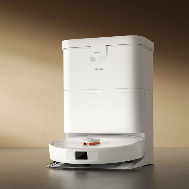 Aspirator robot Xiaomi Robot Vacuum H50 EU, 55 W, 10 000 Pa, 120 min, 280 ml, Spălare mopuri, Navigație laser LDS, Stație de încărcare automată, Alb