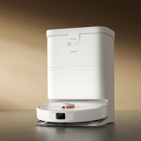 Aspirator robot Xiaomi Robot Vacuum H50 EU, 55 W, 10 000 Pa, 120 min, 280 ml, Spălare mopuri, Navigație laser LDS, Stație de încărcare automată, Alb