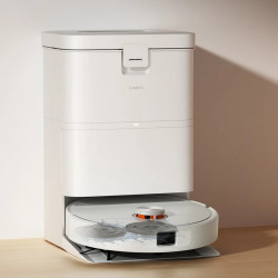 Aspirator robot Xiaomi Robot Vacuum H50 EU, 55 W, 10 000 Pa, 120 min, 280 ml, Spălare mopuri, Navigație laser LDS, Stație de încărcare automată, Alb