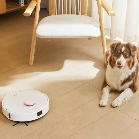 Aspirator robot Xiaomi Robot Vacuum H50 EU, 55 W, 10 000 Pa, 120 min, 280 ml, Spălare mopuri, Navigație laser LDS, Stație de încărcare automată, Alb