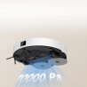 Aspirator robot Xiaomi Robot Vacuum H50 EU, 55 W, 10 000 Pa, 120 min, 280 ml, Spălare mopuri, Navigație laser LDS, Stație de încărcare automată, Alb