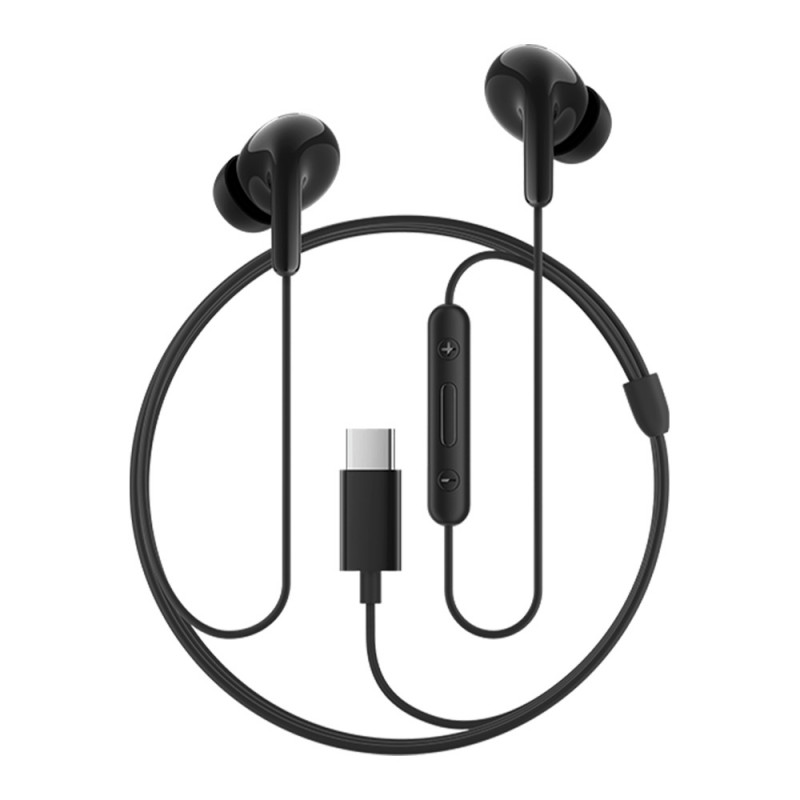 Căști Xiaomi BHR8930GL, 12,4 mm, cu cablu, 20 Hz–20 kHz, microfon încorporat, USB-C, IP54, negru