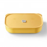 Cutie ceramică pentru alimente Buydeem Bento CT3008-MY, 1 l, 230 °C, compatibilă cu cuptorul și cuptorul cu microunde, galbenă
