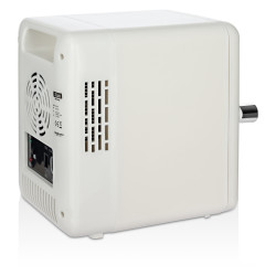 Mini-frigider portabil Zilan ZLN1153, 36 W, 4 l, 6 cutii, Răcire/încălzire, 10-75 °C, 240/12 V, Alb