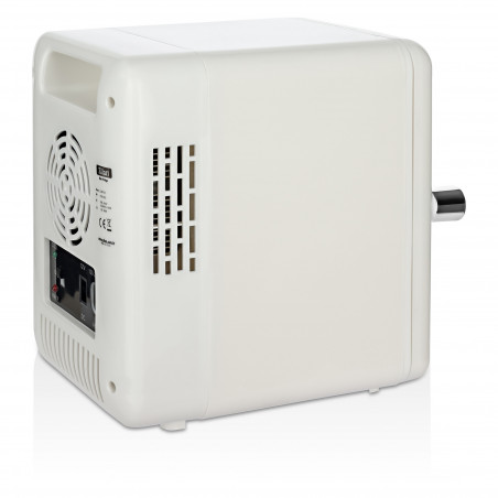 Mini-frigider portabil Zilan ZLN1153, 36 W, 4 l, 6 cutii, Răcire/încălzire, 10-75 °C, 240/12 V, Alb