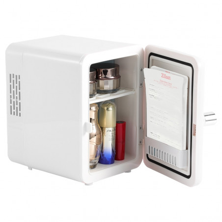 Mini-frigider portabil Zilan ZLN1153, 36 W, 4 l, 6 cutii, Răcire/încălzire, 10-75 °C, 240/12 V, Alb