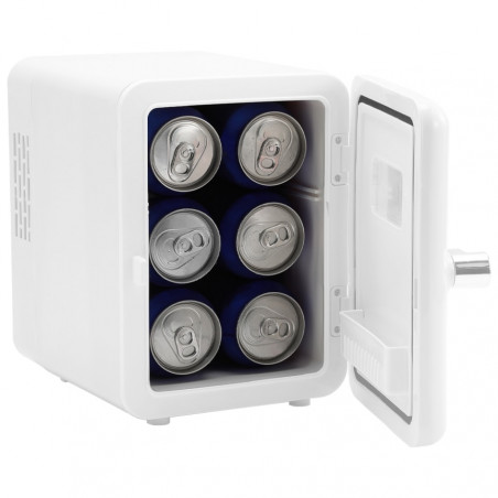 Mini-frigider portabil Zilan ZLN1153, 36 W, 4 l, 6 cutii, Răcire/încălzire, 10-75 °C, 240/12 V, Alb