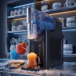 Aparat pentru deserturi înghețate (sorbet) Zilan ZLN4819, 200 W, 2 l, 5 programe automate, Control al consistenței, Autocurățare, LED, Negru