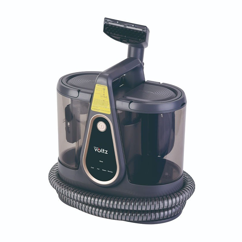Aspirator pentru curățarea covoarelor și tapițeriei Oliver Voltz OV51006A, 1750 W, 18 kPa, 1 l, ecran tactil, dezinfectare cu abur, accesorii, negru