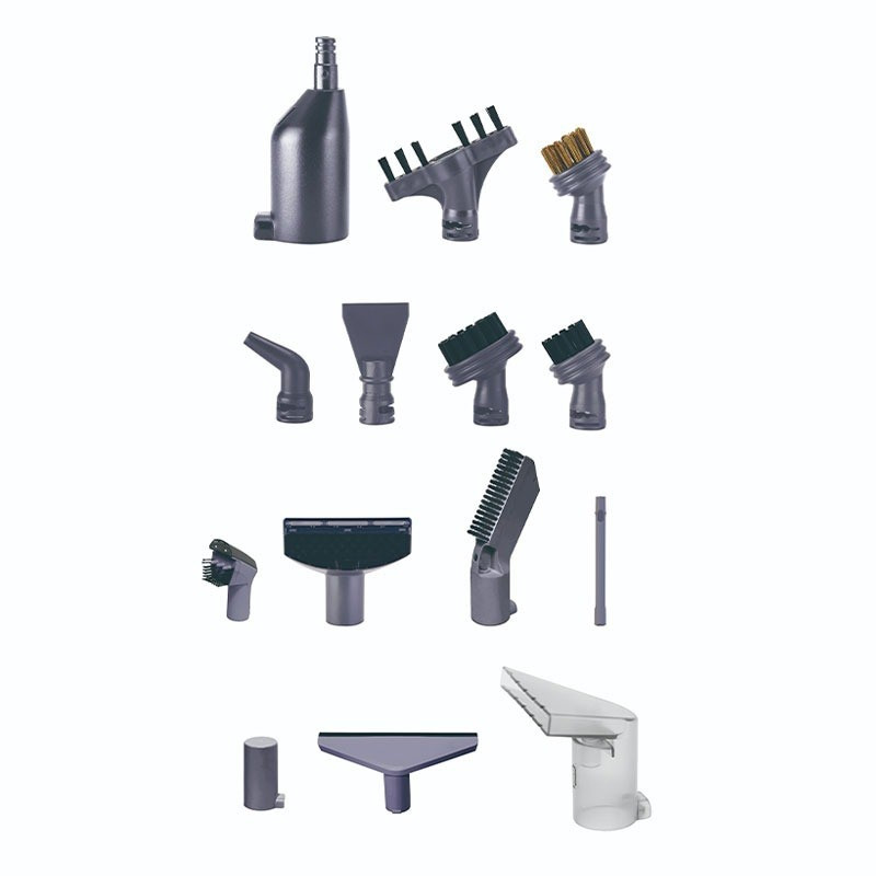 Aspirator pentru curățarea covoarelor și tapițeriei Oliver Voltz OV51006A, 1750 W, 18 kPa, 1 l, ecran tactil, dezinfectare cu abur, accesorii, negru