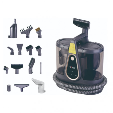 Aspirator pentru curățarea covoarelor și tapițeriei Oliver Voltz OV51006A, 1750 W, 18 kPa, 1 l, ecran tactil, dezinfectare cu abur, accesorii, negru