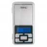 Cântar pentru bijuterii Rosberg R51651S, până la 500 g, afișaj LCD, baterii incluse, oțel inoxidabil