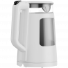 Ceainic electric AENO EK6 AEK0006, 2200 W, 1,7 l, 40-100 °C, STRIX, LED, perete dublu, filtru, bază rotativă la 360°, alb