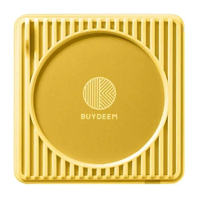 Încălzitor de cești BUYDEEM OA2001, 24 W, 2 setări, Oprire automată, Rezistent la apă, Galben