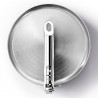 Tigaie adâncă Joseph Joseph Space 1000025, 24 cm, mâner rabatabil, oțel inoxidabil, cuptor până la 232 °C, inducție, inox
