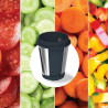 Storcator de fructe 3in1 Ninja NeverClog JC152EU, 150 W, 700 ml, Presare la rece, Taiere, Razuire, Filtre pentru pulpa, Gri