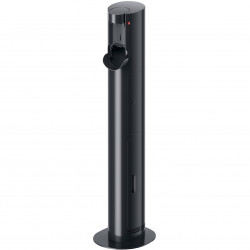 Aspirator vertical + Stație de încărcare cu golire automată Dyson V10 Konical Moulded 594030-01, 150AW, 0,5 l, 60 min, 3 moduri, HEPA, Golire igienică, Fără încurcături, Negru