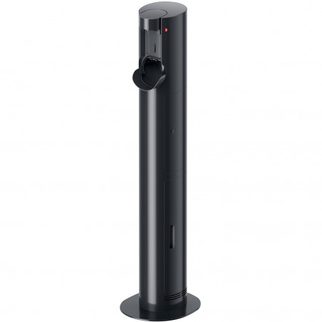 Aspirator vertical + Stație de încărcare cu golire automată Dyson V10 Konical Moulded 594030-01, 150AW, 0,5 l, 60 min, 3 moduri, HEPA, Golire igienică, Fără încurcături, Negru
