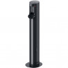 Aspirator vertical + Stație de încărcare cu golire automată Dyson V10 Konical Moulded 594030-01, 150AW, 0,5 l, 60 min, 3 moduri, HEPA, Golire igienică, Fără încurcături, Negru