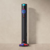 Aspirator vertical + Stație de încărcare cu golire automată Dyson V10 Konical Moulded 594030-01, 150AW, 0,5 l, 60 min, 3 moduri, HEPA, Golire igienică, Fără încurcături, Negru