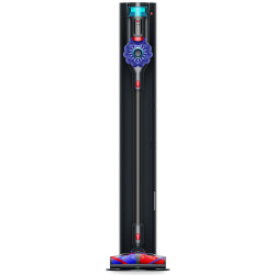 Aspirator vertical + Stație de încărcare cu golire automată Dyson V10 Konical Moulded 594030-01, 150AW, 0,5 l, 60 min, 3 moduri, HEPA, Golire igienică, Fără încurcături, Negru