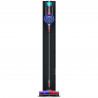 Aspirator vertical + Stație de încărcare cu golire automată Dyson V10 Konical Moulded 594030-01, 150AW, 0,5 l, 60 min, 3 moduri, HEPA, Golire igienică, Fără încurcături, Negru