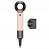 Uscător de păr Dyson HD19 Travel™ 492457-01, 1220 W, 11,6 l/s, 2 viteze, 3 niveluri de temperatură, Air Multiplier, control inteligent al căldurii, ceramic roz/roz auriu