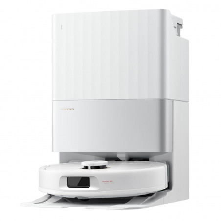 Aspirator robot Roborock Q Revo Edge 5V1 QRES02-00, 18500 Pa, 5200 mAh, 66 W, Cartografiere 3D LiDAR, Reactive AI, FlexiArm, stație de încărcare, autonomie de până la 3 ore, alb