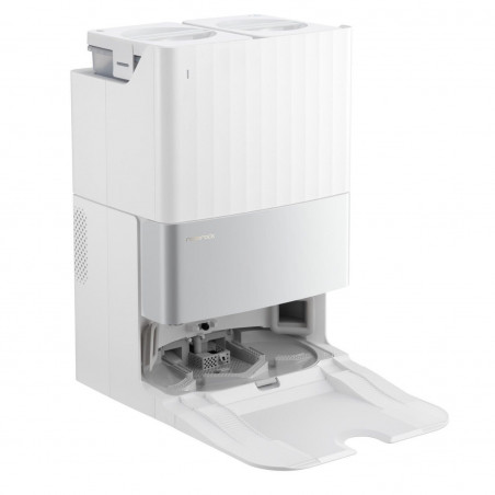 Aspirator robot Roborock Q Revo Edge 5V1 QRES02-00, 18500 Pa, 5200 mAh, 66 W, Cartografiere 3D LiDAR, Reactive AI, FlexiArm, stație de încărcare, autonomie de până la 3 ore, alb