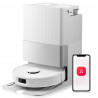 Aspirator robot Roborock Q Revo Edge 5V1 QRES02-00, 18500 Pa, 5200 mAh, 66 W, Cartografiere 3D LiDAR, Reactive AI, FlexiArm, stație de încărcare, autonomie de până la 3 ore, alb
