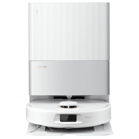 Aspirator robot Roborock Q Revo Edge 5V1 QRES02-00, 18500 Pa, 5200 mAh, 66 W, Cartografiere 3D LiDAR, Reactive AI, FlexiArm, stație de încărcare, autonomie de până la 3 ore, alb