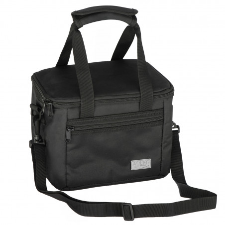 Geantă termo Adler AD 4540, 7 l, spumă de 5 mm, buzunar interior + buzunar exterior, alimente/băuturi, negru